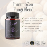 Pack Focus & Glow (Colágeno Marino + InmunoZen Fungi Blend + Melena de León + Pastillero Revel)